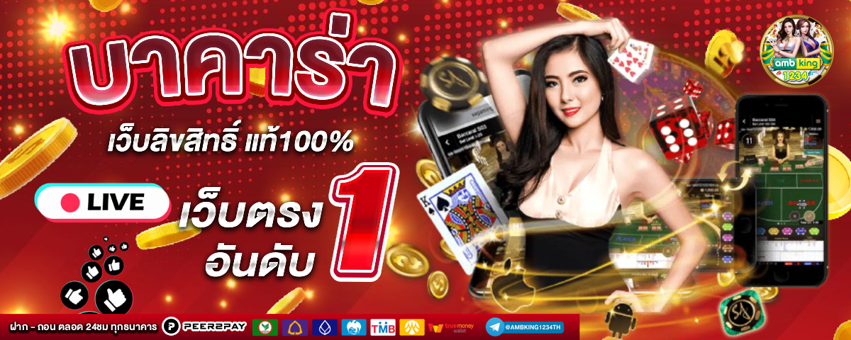เว็บโปร - แบนเนอร์โปรโมชั่น