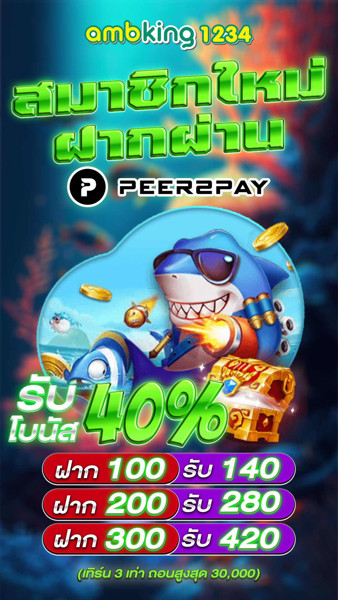 slot ไม่มีขั้นต่ำ - แบนเนอร์โปรโมชั่น